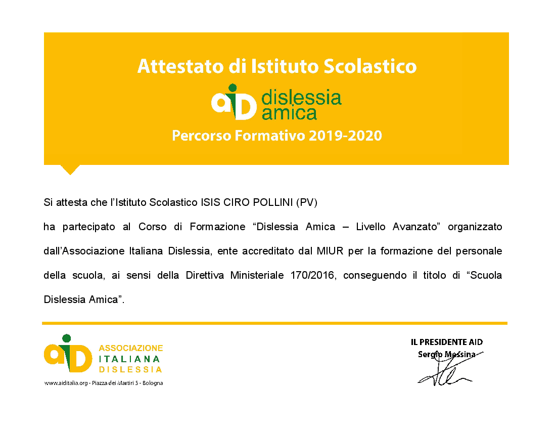 certificato